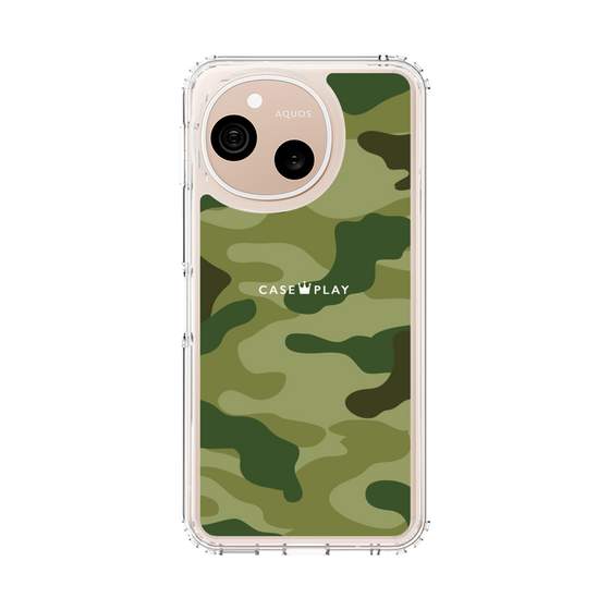 スリムプロテクションケース［ Camouflage - Green ］