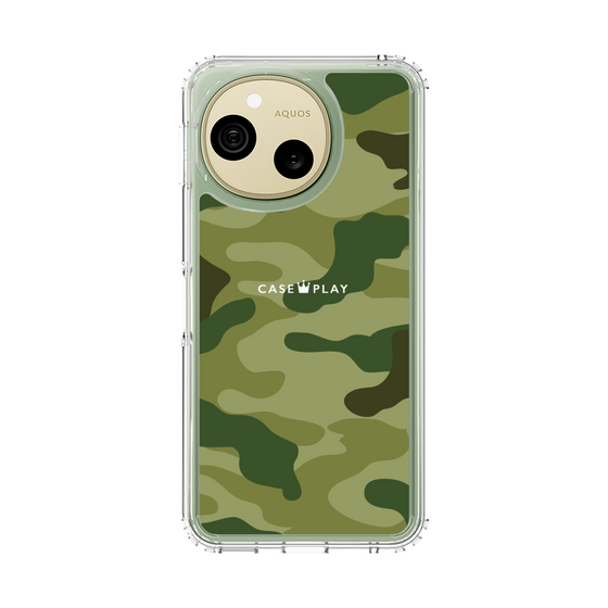 スリムプロテクションケース［ Camouflage - Green ］