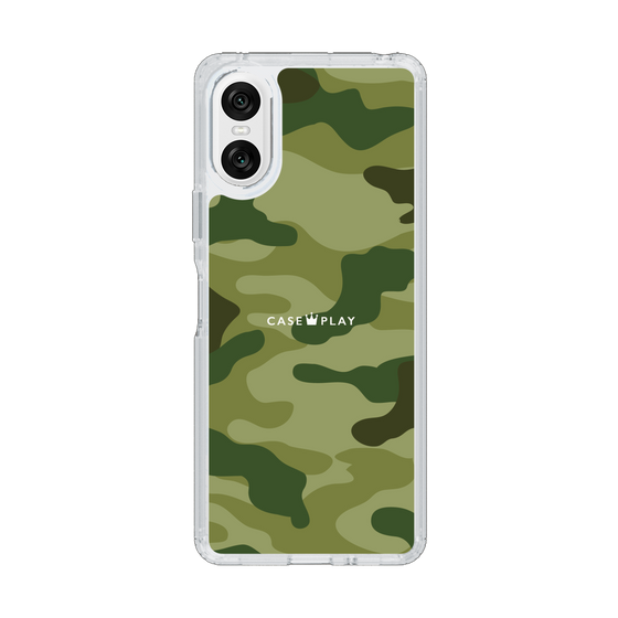 スリムプロテクションケース［ Camouflage - Green ］