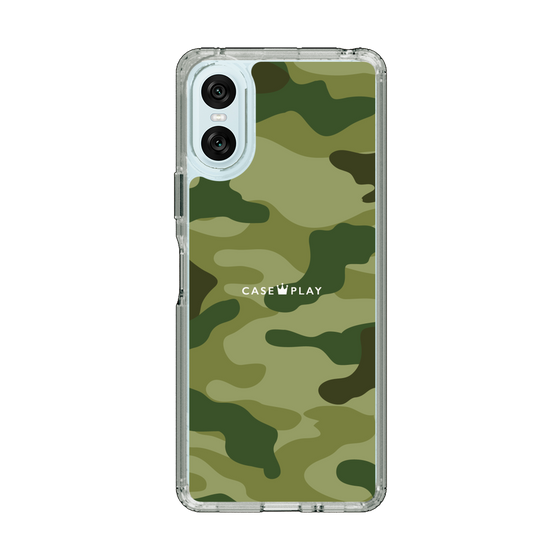 スリムプロテクションケース［ Camouflage - Green ］