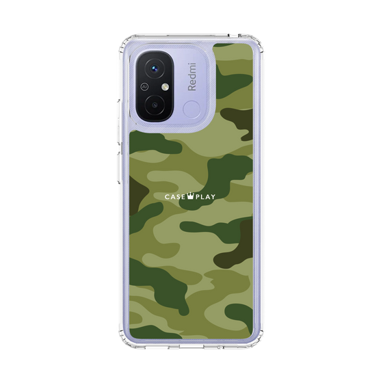 スリムプロテクションケース［ Camouflage - Green ］