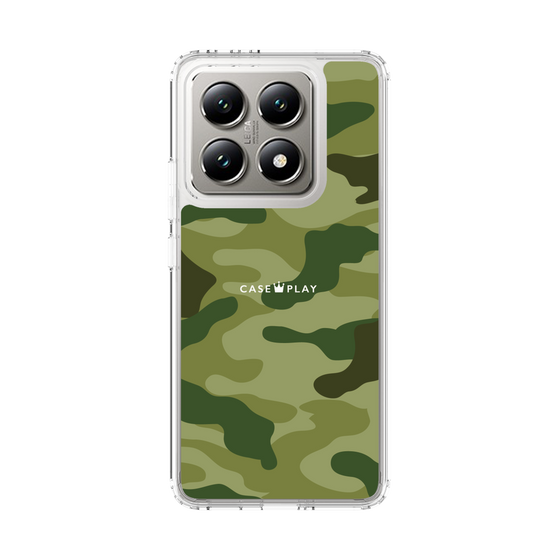 スリムプロテクションケース［ Camouflage - Green ］