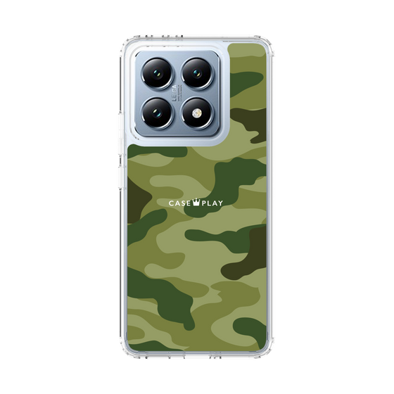 スリムプロテクションケース［ Camouflage - Green ］