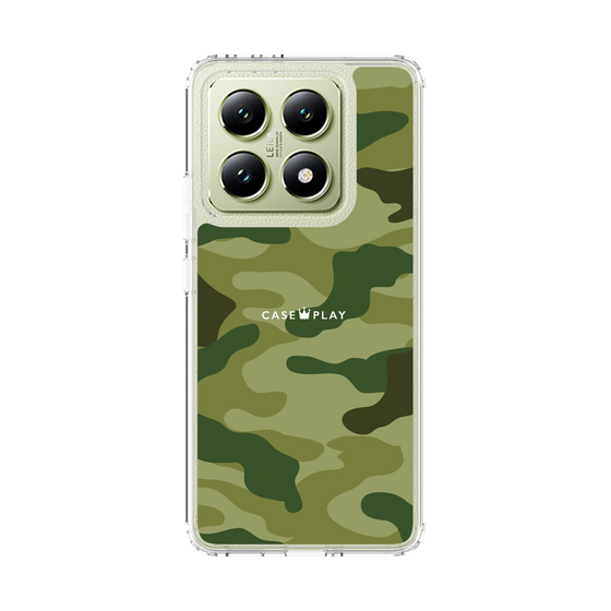 スリムプロテクションケース［ Camouflage - Green ］