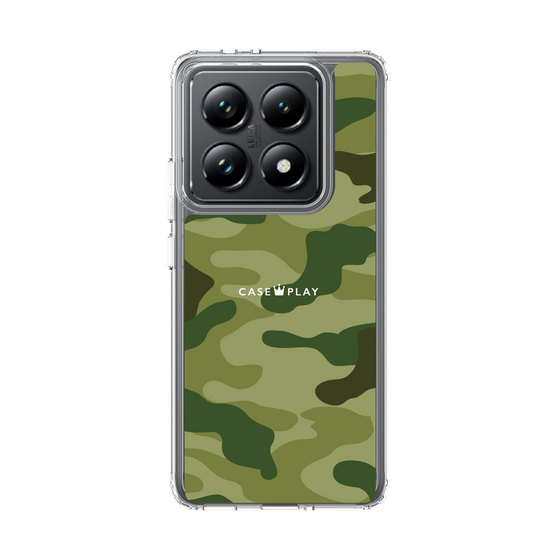 スリムプロテクションケース［ Camouflage - Green ］