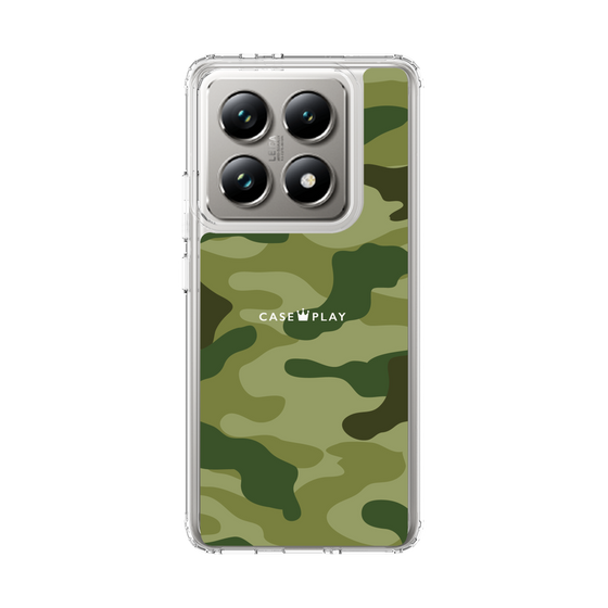 スリムプロテクションケース［ Camouflage - Green ］
