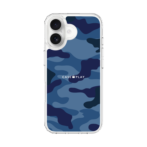 スリムプロテクションケース［ Camouflage - Blue ］