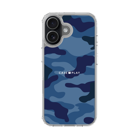 スリムプロテクションケース［ Camouflage - Blue ］