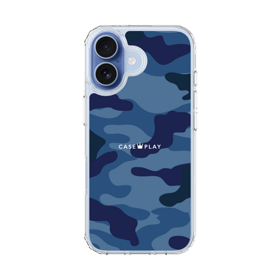 スリムプロテクションケース［ Camouflage - Blue ］