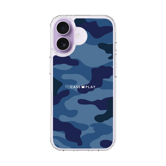 スリムプロテクションケース［ Camouflage - Blue ］