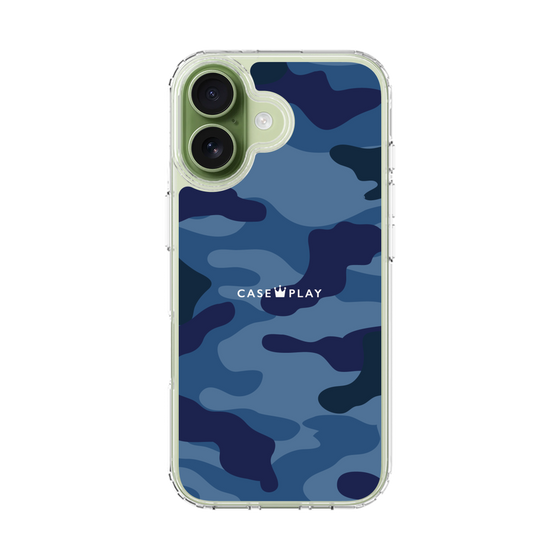 スリムプロテクションケース［ Camouflage - Blue ］