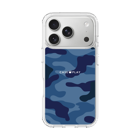 スリムプロテクションケース［ Camouflage - Blue ］