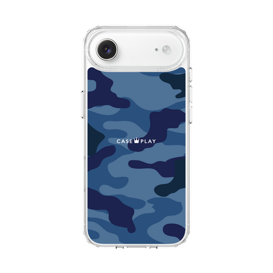 スリムプロテクションケース［ Camouflage - Blue ］