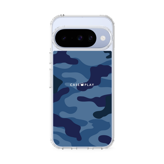 スリムプロテクションケース［ Camouflage - Blue ］