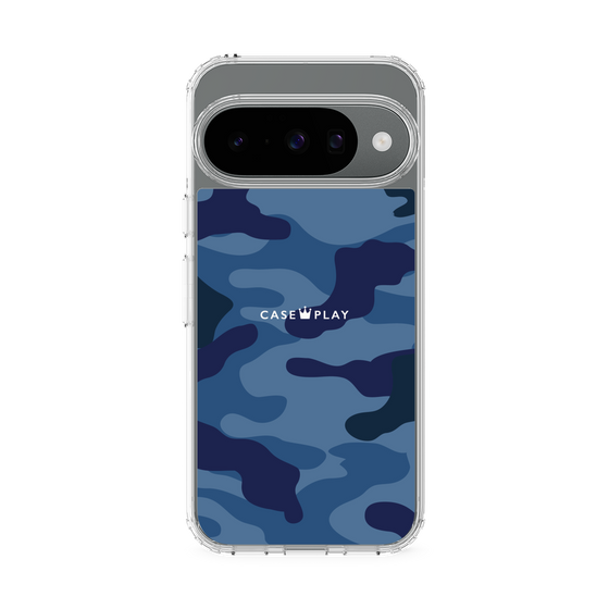 スリムプロテクションケース［ Camouflage - Blue ］
