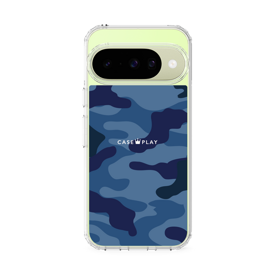 スリムプロテクションケース［ Camouflage - Blue ］
