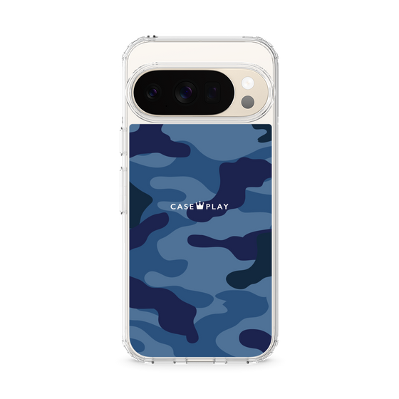 スリムプロテクションケース［ Camouflage - Blue ］