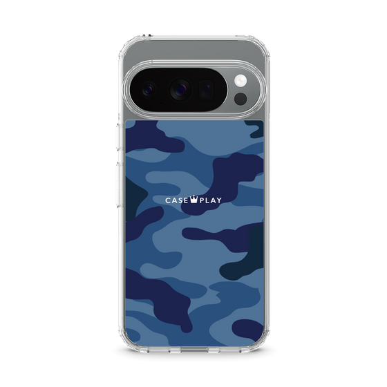 スリムプロテクションケース［ Camouflage - Blue ］