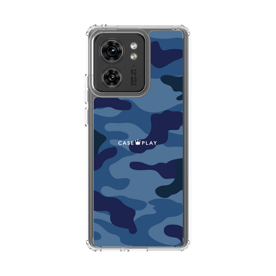 スリムプロテクションケース［ Camouflage - Blue ］