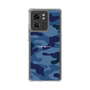 スリムプロテクションケース［ Camouflage - Blue ］
