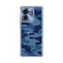 スリムプロテクションケース［ Camouflage - Blue ］