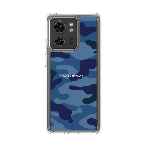 スリムプロテクションケース［ Camouflage - Blue ］
