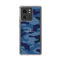 スリムプロテクションケース［ Camouflage - Blue ］