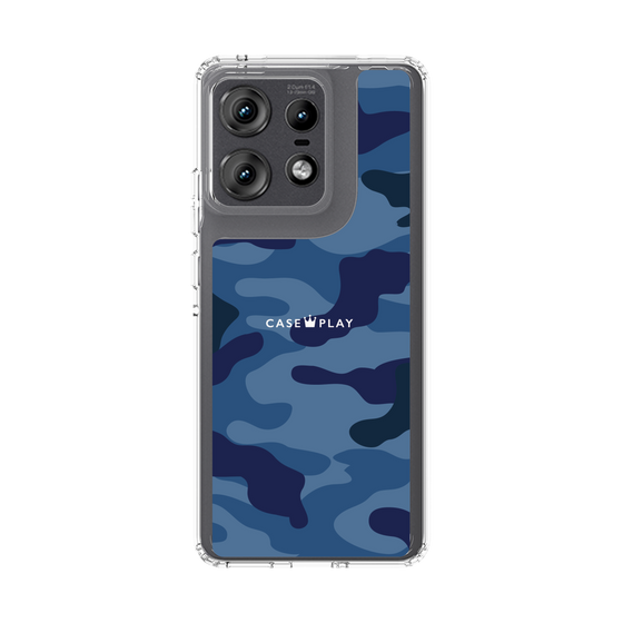 スリムプロテクションケース［ Camouflage - Blue ］