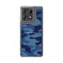 スリムプロテクションケース［ Camouflage - Blue ］