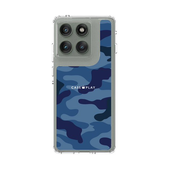 スリムプロテクションケース［ Camouflage - Blue ］