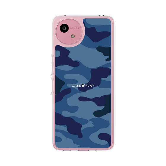 スリムプロテクションケース［ Camouflage - Blue ］