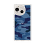 スリムプロテクションケース［ Camouflage - Blue ］