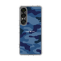 スリムプロテクションケース［ Camouflage - Blue ］