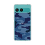 スリムプロテクションケース［ Camouflage - Blue ］