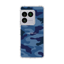 スリムプロテクションケース［ Camouflage - Blue ］