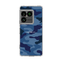 スリムプロテクションケース［ Camouflage - Blue ］