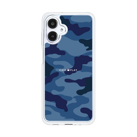 スリムプロテクションケース［ Camouflage - Blue ］