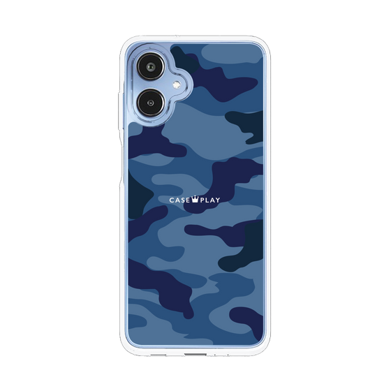スリムプロテクションケース［ Camouflage - Blue ］