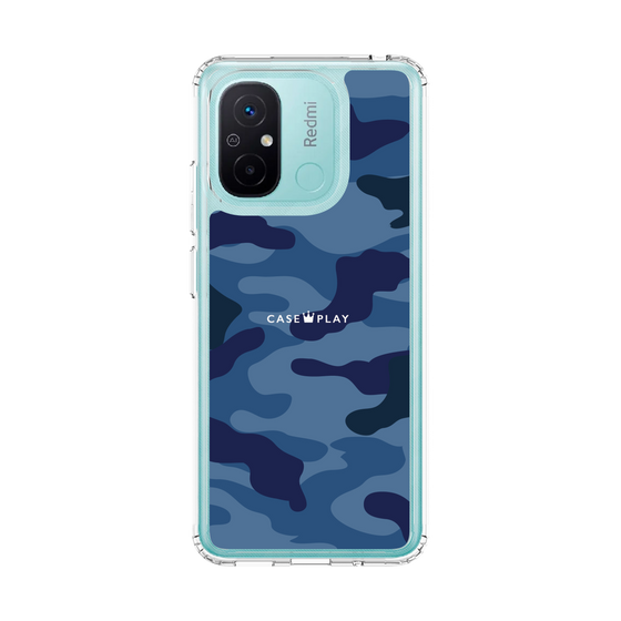 スリムプロテクションケース［ Camouflage - Blue ］