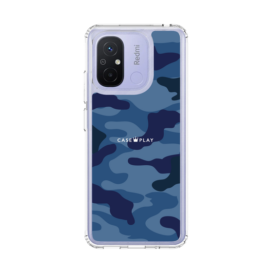 スリムプロテクションケース［ Camouflage - Blue ］