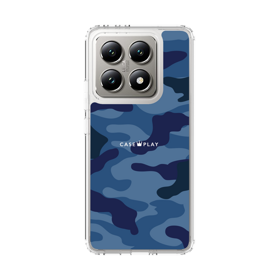 スリムプロテクションケース［ Camouflage - Blue ］