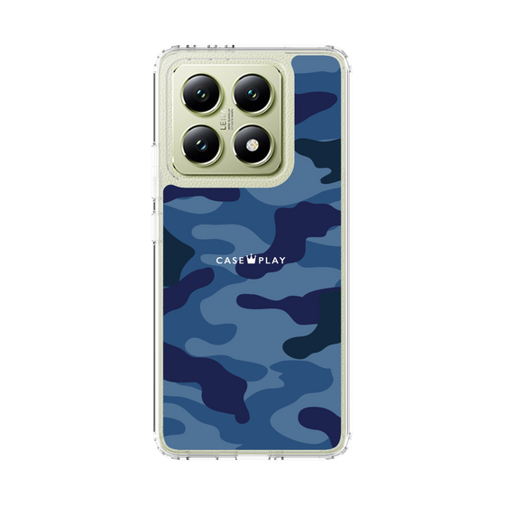 スリムプロテクションケース［ Camouflage - Blue ］
