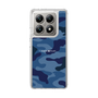 スリムプロテクションケース［ Camouflage - Blue ］