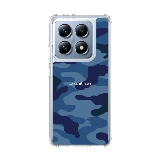 スリムプロテクションケース［ Camouflage - Blue ］