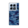 スリムプロテクションケース［ Camouflage - Blue ］
