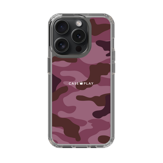 スリムプロテクションケース［ Camouflage - Pink ］