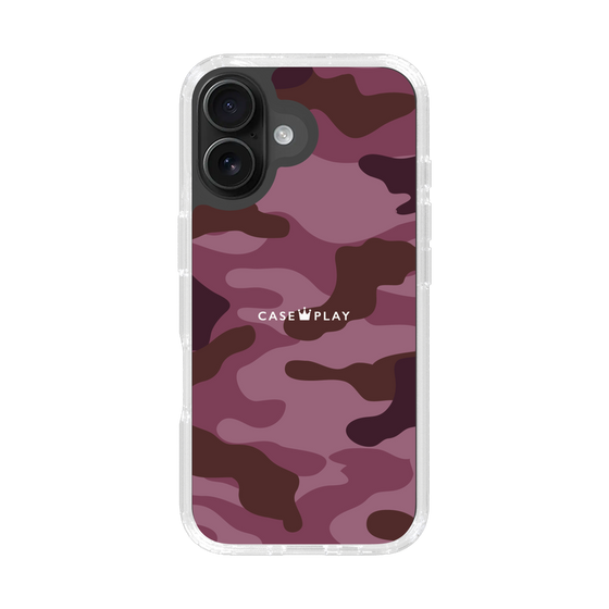 スリムプロテクションケース［ Camouflage - Pink ］