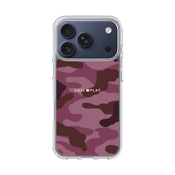 スリムプロテクションケース［ Camouflage - Pink ］
