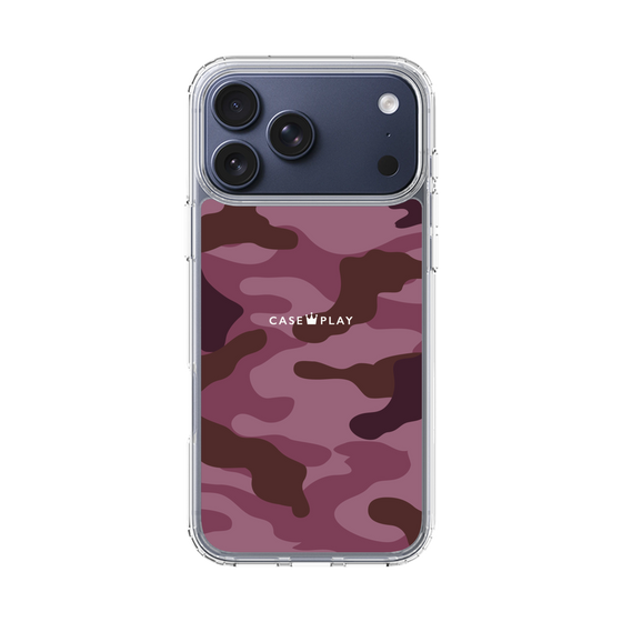 スリムプロテクションケース［ Camouflage - Pink ］