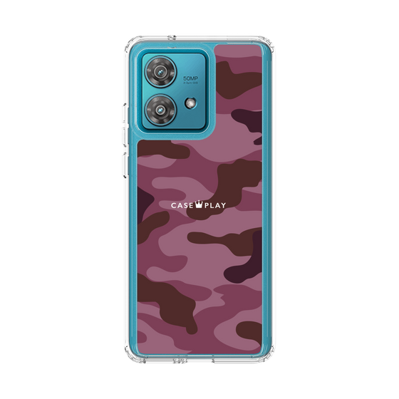 スリムプロテクションケース［ Camouflage - Pink ］